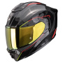 Casque Integral Scorpion Exo 1500 Carbon Air Mundi Black Red Yellow