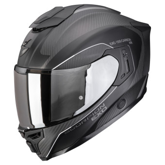 Casque Integral Scorpion Exo 1500 Carbon Air Mundi Matt Black Silver Casque Integral Scorpion Exo 1500 Carbon Air Mundi Matt Black Silver