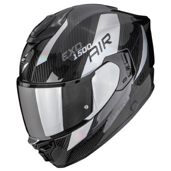 Casque Integral Scorpion Exo 1500 Carbon Air Platted Black Silver