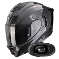 Pack Exo 1500 Carbon Air Solid Black + Kit bluetooth 5R Lite Solo