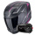 Pack Exo 391 Aaxo Matt Black Pink + Kit Bluetooth 5S