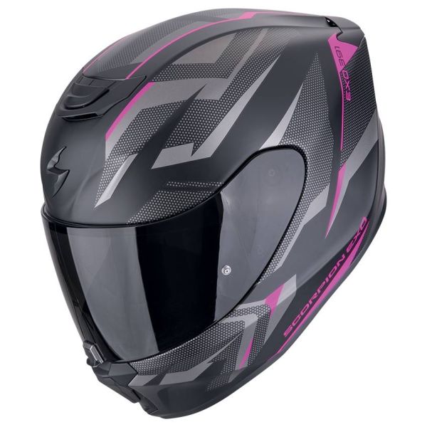 Casque Integral Scorpion Exo 391 Aaxo Matt Black Pink Casque Integral Scorpion Exo 391 Aaxo Matt Black Pink