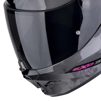 Scorpion Exo 391 Ava Black Pink + Kit bluetooth BT Mini