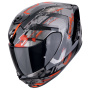 Casque Integral Scorpion Exo 391 Clutter Black Red
