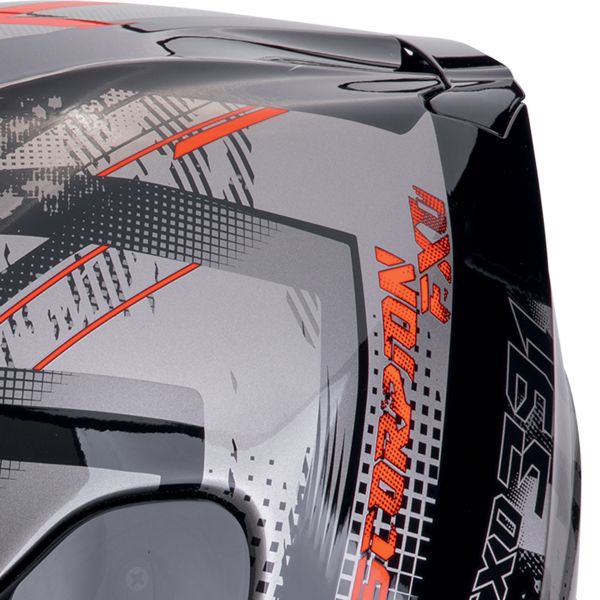 Scorpion Exo 391 Clutter Black Red