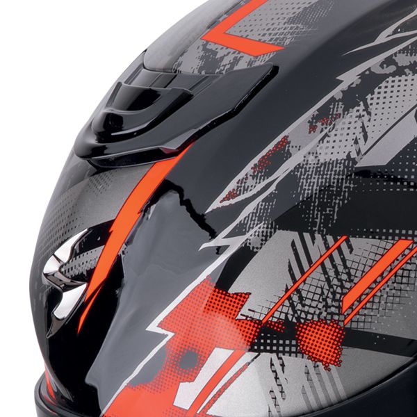 Scorpion Exo 391 Clutter Black Red
