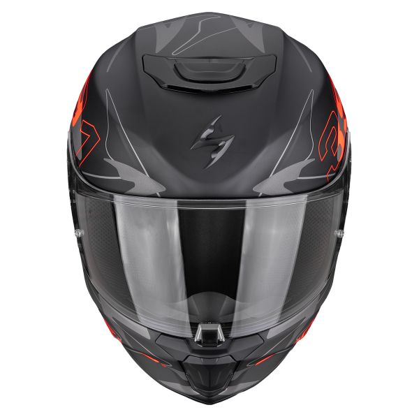 Scorpion Exo 391 Key Matt Black Silver Red