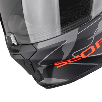 Scorpion Exo 391 Key Matt Black Silver Red