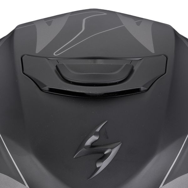 Scorpion Exo 391 Key Matt Black Silver Red