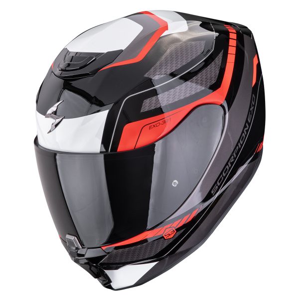 Casque Integral Scorpion Exo 391 Leo Black Red Casque Integral Scorpion Exo 391 Leo Black Red