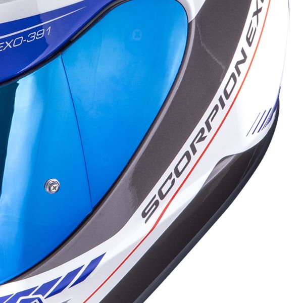 Scorpion Exo 391 Leo White Blue