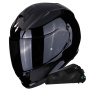 Casque Integral Scorpion Exo 491 Black + Kit bluetooth Exo-Com Link-1C