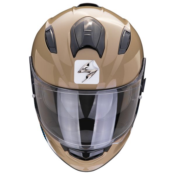 Scorpion Exo 491 Code Sand Blue + Kit Bluetooth Lokui K30