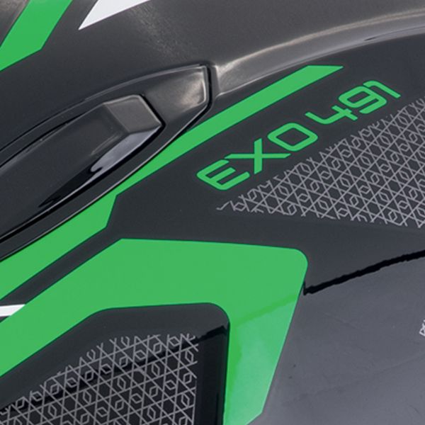 Scorpion Exo 491 Kripta Black Green White