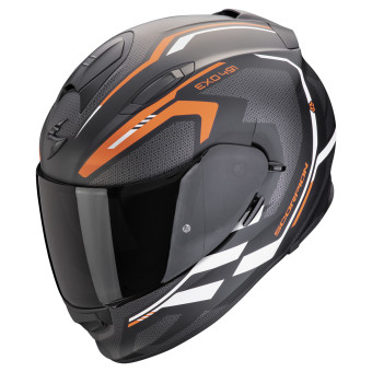 Exo 491 Kripta Matt Black Orange White