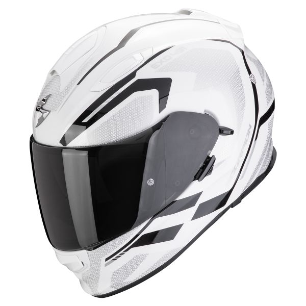Casque Integral Scorpion Exo 491 Kripta White Black
