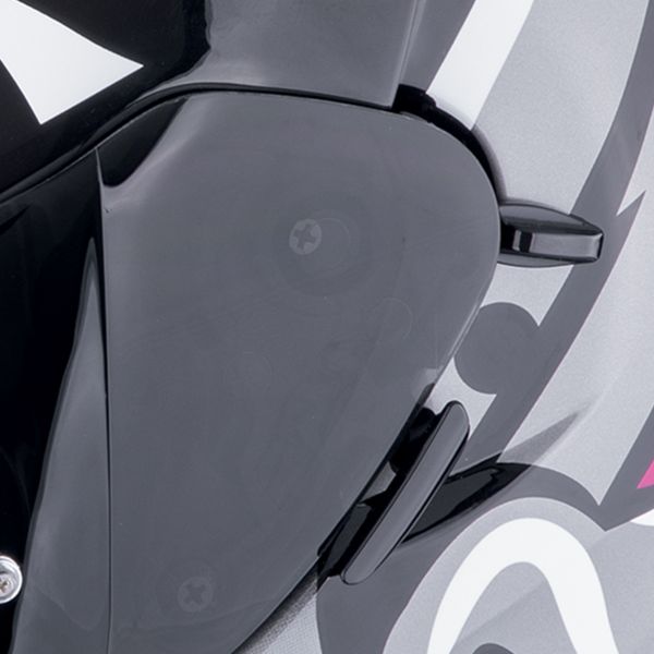 Scorpion Exo 491 Pirate Pink + Kit bluetooth Exo-Com Link-1C