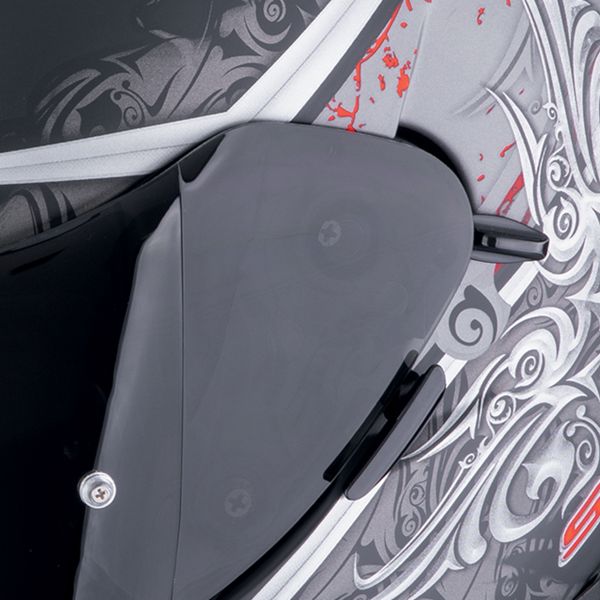 Scorpion Exo 491 Run Matt Black Red