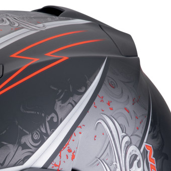 Scorpion Exo 491 Run Matt Black Red + Kit Bluetooth Lokui K30