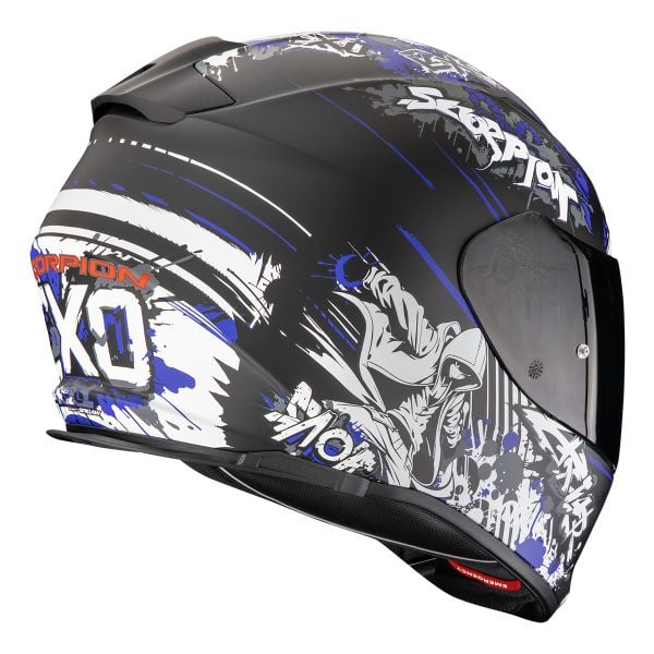 Scorpion Exo 491 Spector Matt Black Blue