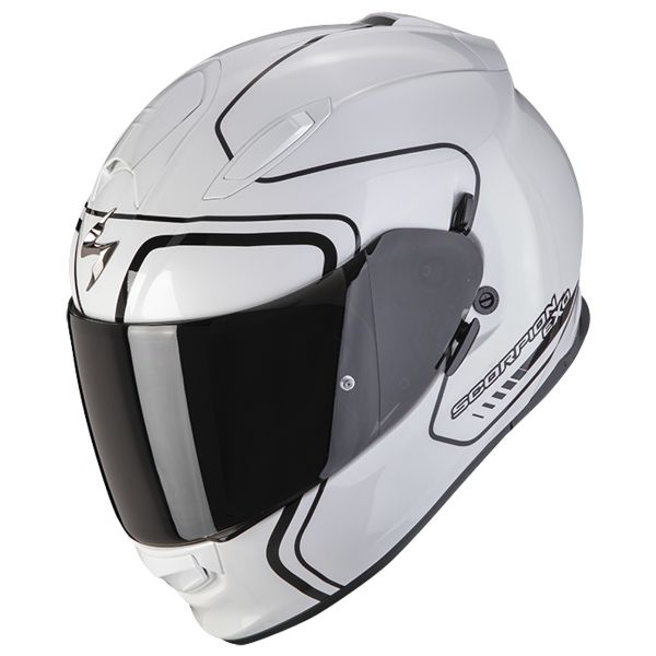 Casque Integral Scorpion Exo 491 West White Black