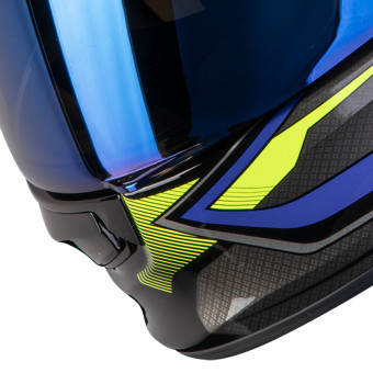 Scorpion Exo 491 Zumo Black Blue Neon Yellow