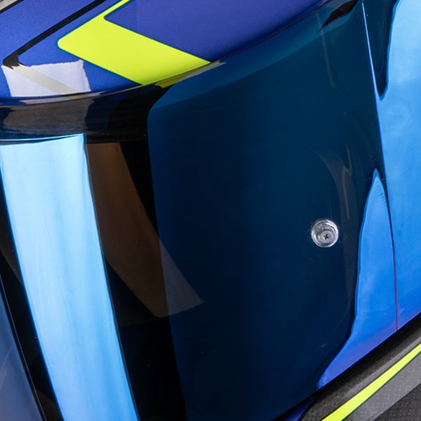 Scorpion Exo 491 Zumo Black Blue Neon Yellow