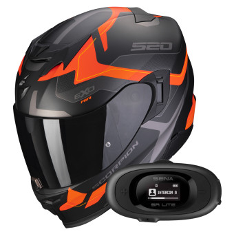 Casque Intégral Scorpion Exo-520 Air Fasta Blanc Cameleon