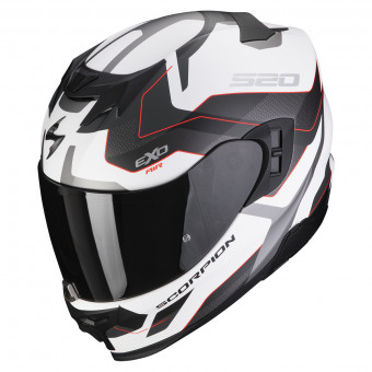 Exo 520 Evo Air Elan Matt White Silver Red