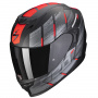 Casque Integral Scorpion Exo 520 Evo Air Maha Matt Black Red