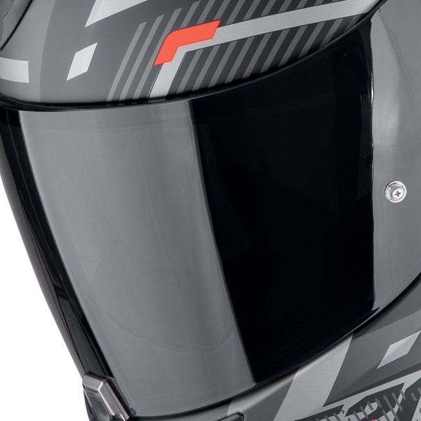 Scorpion Exo 520 Evo Air Ranka Matt Black Red + Kit bluetooth Exo-Com Link-1C