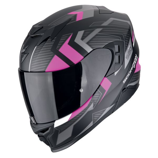 Casque Integral Scorpion Exo 520 Evo Air Sensus Matt Black Pink Casque Integral Scorpion Exo 520 Evo Air Sensus Matt Black Pink