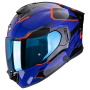 Casque Integral Scorpion Exo 530 Air Clip Blue Black Red