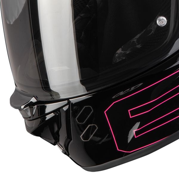 Scorpion Exo 530 Air Fond Black Pink + Kit Bluetooth BT Mini