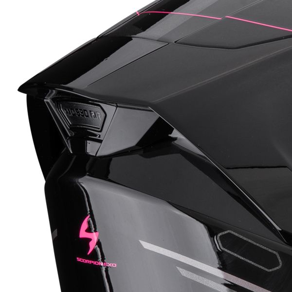 Scorpion Exo 530 Air Fond Black Pink + Kit Bluetooth BT Mini