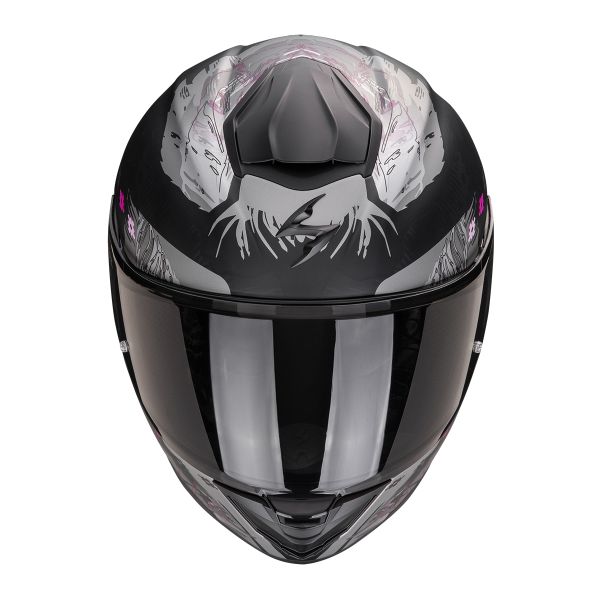 Scorpion Exo 530 Air Hadji Matt Black Pink