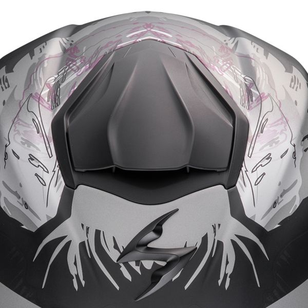 Scorpion Exo 530 Air Hadji Matt Black Pink