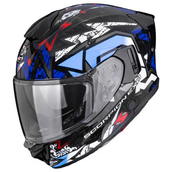 Casque Integral Scorpion Exo 530 Air Meteor Black Blue