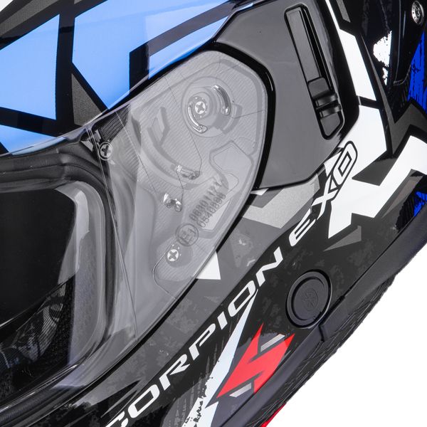 Scorpion Exo 530 Air Meteor Black Blue