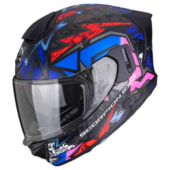 Casque Integral Scorpion Exo 530 Air Meteor Matt Black Pink