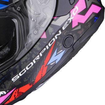Scorpion Exo 530 Air Meteor Matt Black Pink