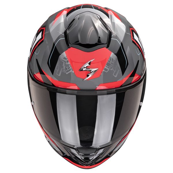 Scorpion Exo 530 Air Rok Grey Black Red