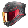 Casque Integral Scorpion Exo 530 Air Slope Matt Black Red