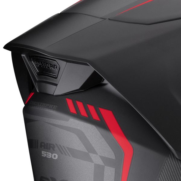 Scorpion Exo 530 Air Slope Matt Black Red