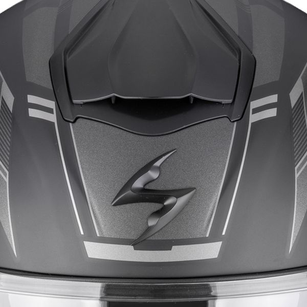 Scorpion Exo 530 Air Slope Matt Black Silver
