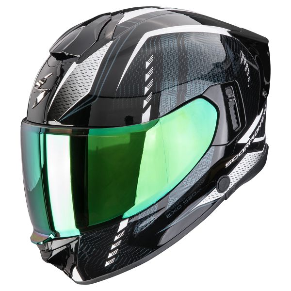 Casque Integral Scorpion Exo 530 Air Theras Black Chameleon White Casque Integral Scorpion Exo 530 Air Theras Black Chameleon White