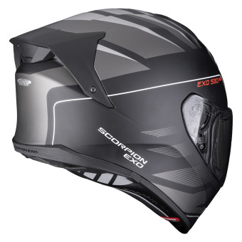 Scorpion Exo 530 Air Tigris Black Matt Silver