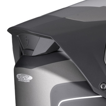 Scorpion Exo 530 Air Tigris Black Matt Silver