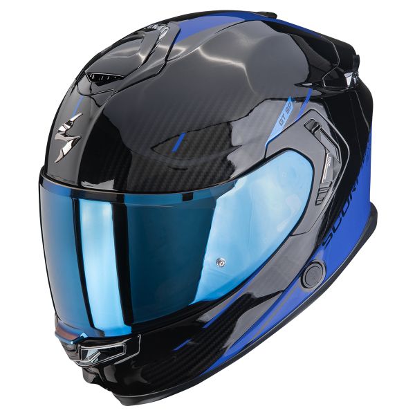 Casque Integral Scorpion Exo GT SP Air Asphalt Black Blue