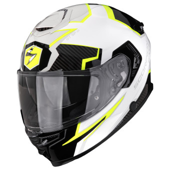 Casque Integral Scorpion Exo GT SP Air Atlas White Black Neon Yellow